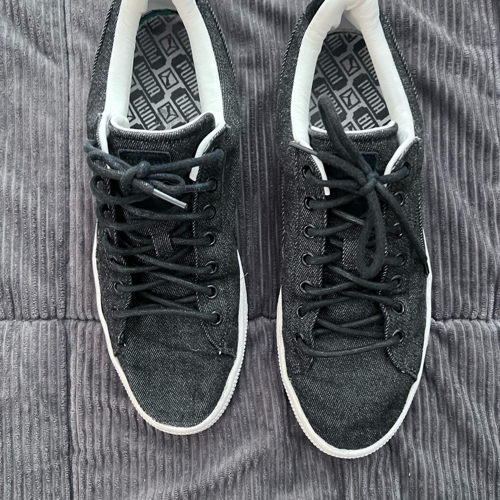 Puma Black and White Sneakers